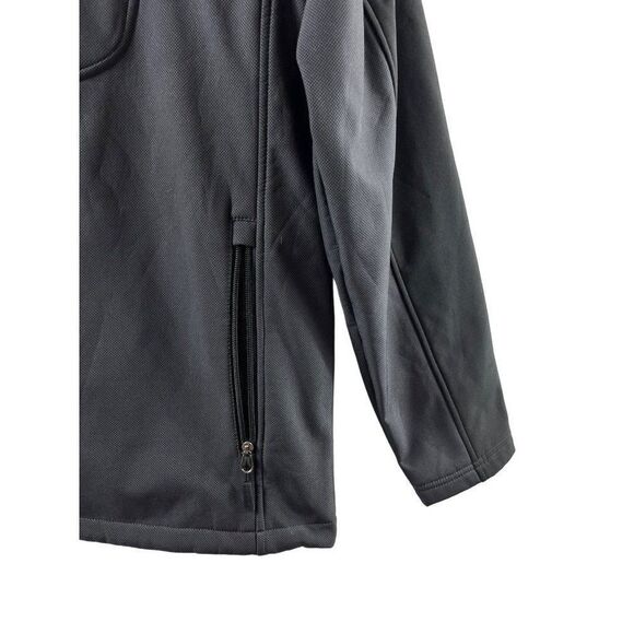 New Balance Men's Two-Tone Printed Soft Shell Full Zip Jacket Size Large Black - Picture 4 of 11